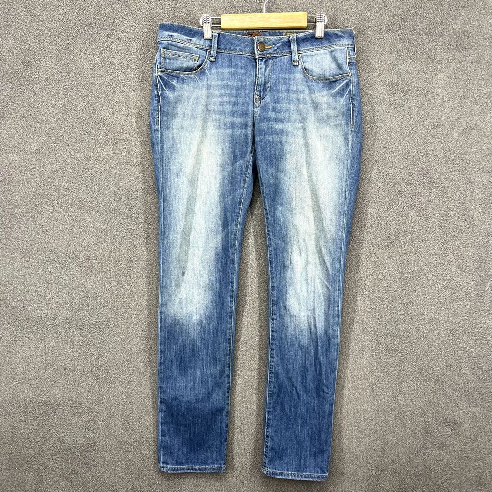 Mavi Jeans Womens 27/32 ( 33 X 31 ) Blue Emma Relax Straight Leg Low Rise‎ Denim